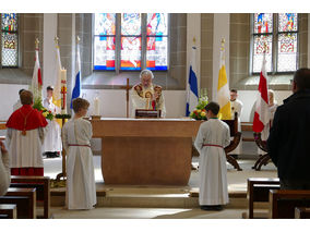 Bittprozession an Christi Himmelfahrt (Foto: Karl-Franz Thiede)